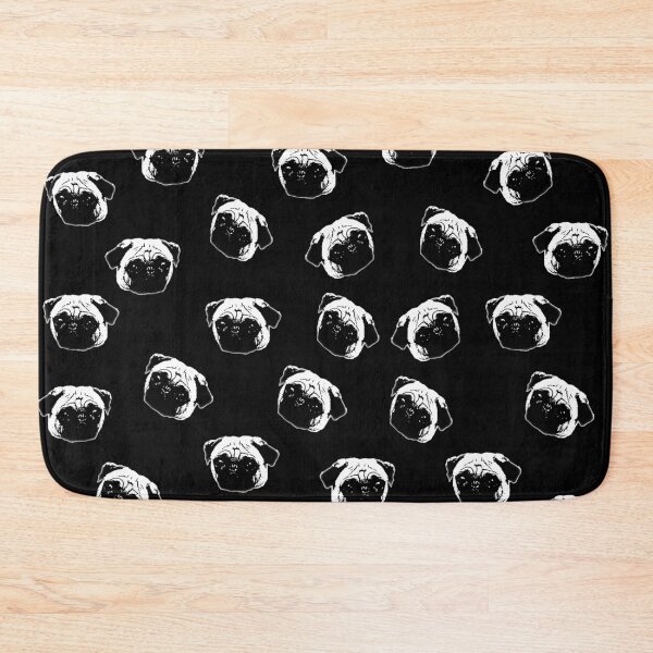 Item preview, Pug dog pattern designed and sold by ValentinaHramov.