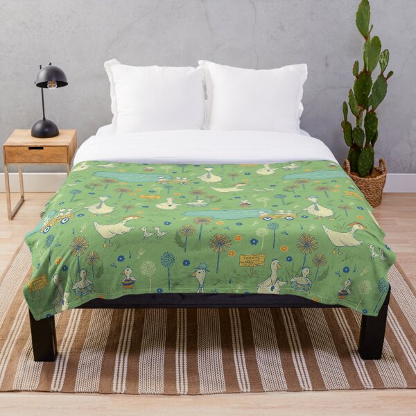 Dandi Ducks Throw Blanket