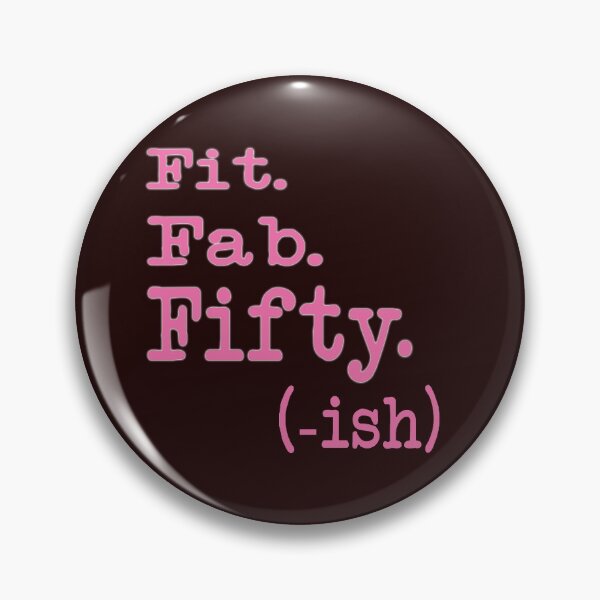 Item preview, Cute Fit Fab Fifty ish 50th birthday gift for women designed and sold by LGamble12345.