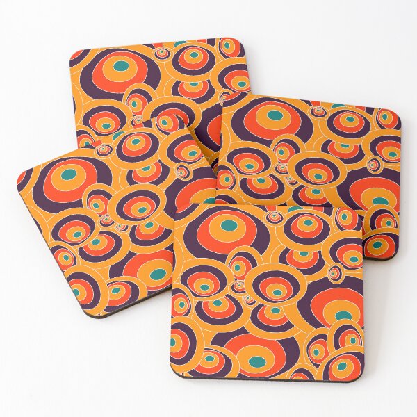 Item preview, Multicolor ovals pattern  designed and sold by elgreko.