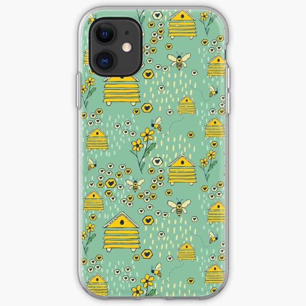 Honey Comb Hives iPhone Soft Case