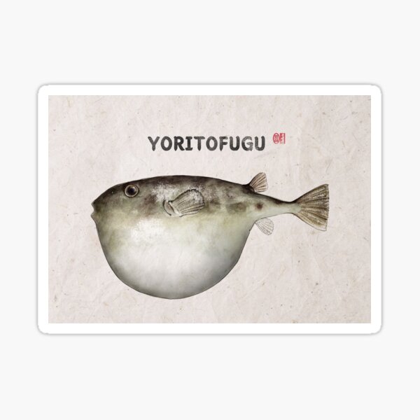 Fugu Stickers Redbubble