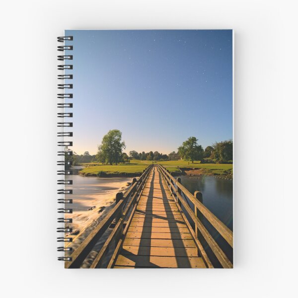 Item preview, Bolton Abbey Bridge over the Flowing River Wharfe at Night 5613 A IMG designed and sold by Spookydaz.