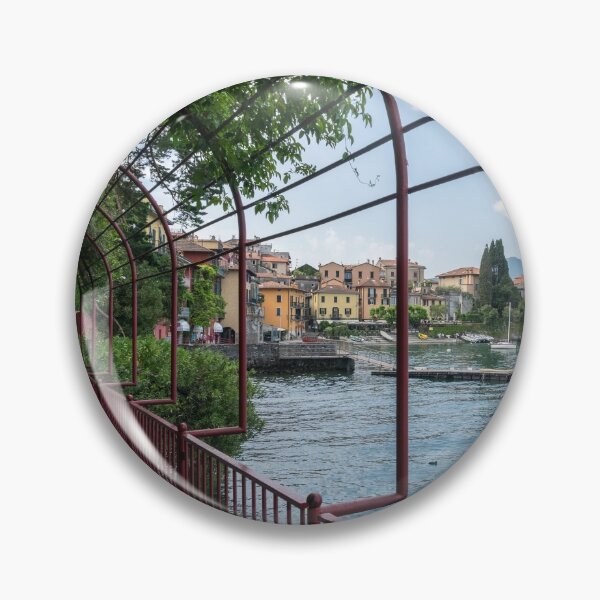 Item preview, Early Morning on the Lovers Promenade - Charismatic Varenna Lake Como Lombardy Italy designed and sold by Georgia Mizuleva.