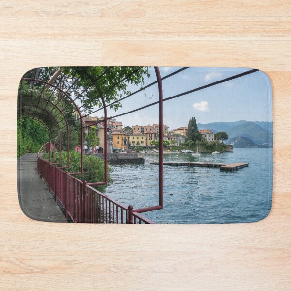 Item preview, Early Morning on the Lovers Promenade - Charismatic Varenna Lake Como Lombardy Italy designed and sold by Georgia Mizuleva.