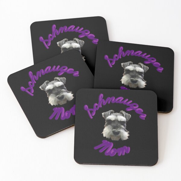 Item preview, Schnauzer Dog Mom 3D Purple designed and sold by JWDesigns777.