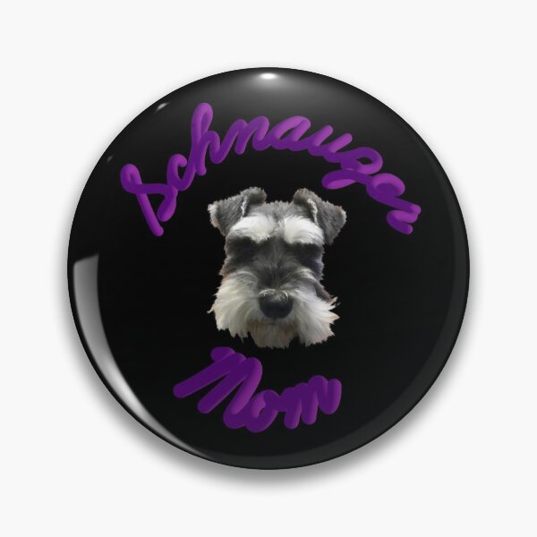 Item preview, Schnauzer Dog Mom 3D Purple designed and sold by JWDesigns777.