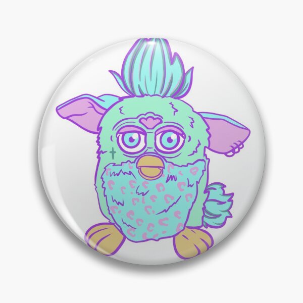 Item preview, Furby in pastel designed and sold by whimsytatts.