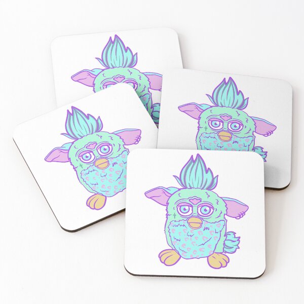 Item preview, Furby in pastel designed and sold by whimsytatts.