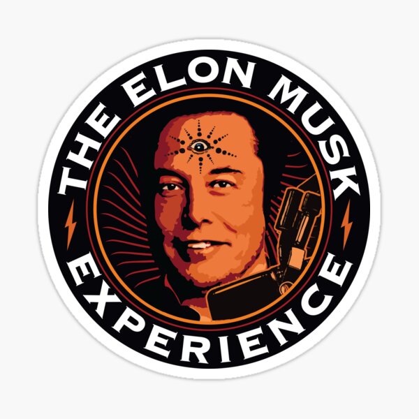 Elon Musk JRE Sticker