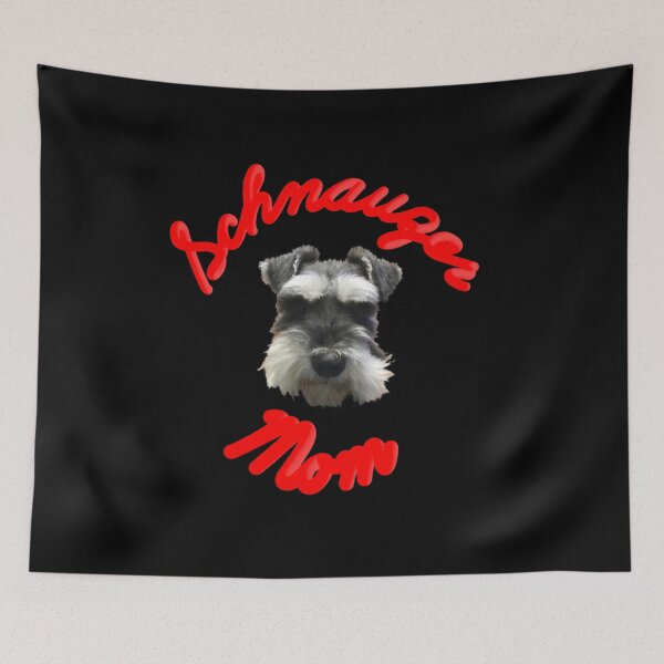 Item preview, Schnauzer Dog Mom 3D Red designed and sold by JWDesigns777.
