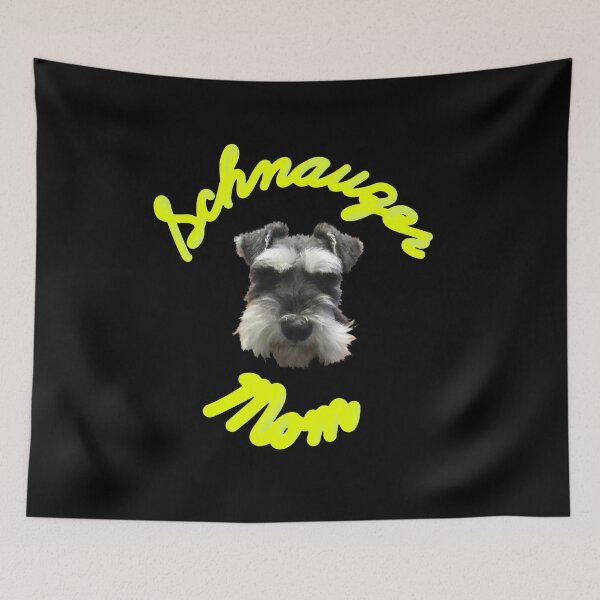 Item preview, Schnauzer Dog Mom 3D Yellow designed and sold by JWDesigns777.