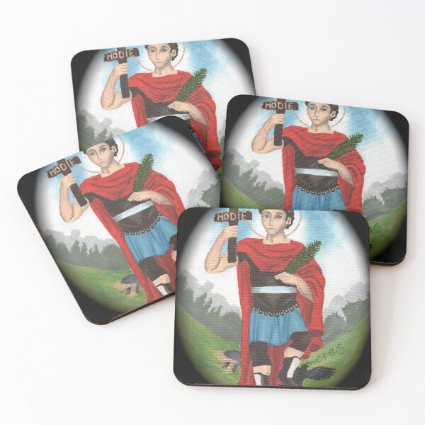 Item preview, St Expedite designed and sold by Nic Phillips Sacred Art.