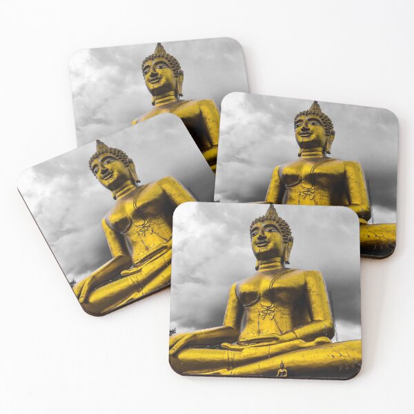 Artikelvorschau, Goldbuddha - Fotografie entworfen und verkauft von Vivek Idris Goel.