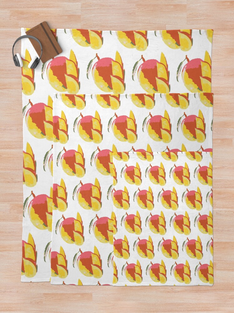 Thumbnail 5 of 6, Throw Blanket, mango designed and sold by Chillions.
