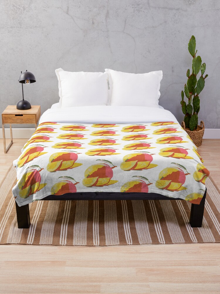 Thumbnail 1 of 6, Throw Blanket, mango designed and sold by Chillions.