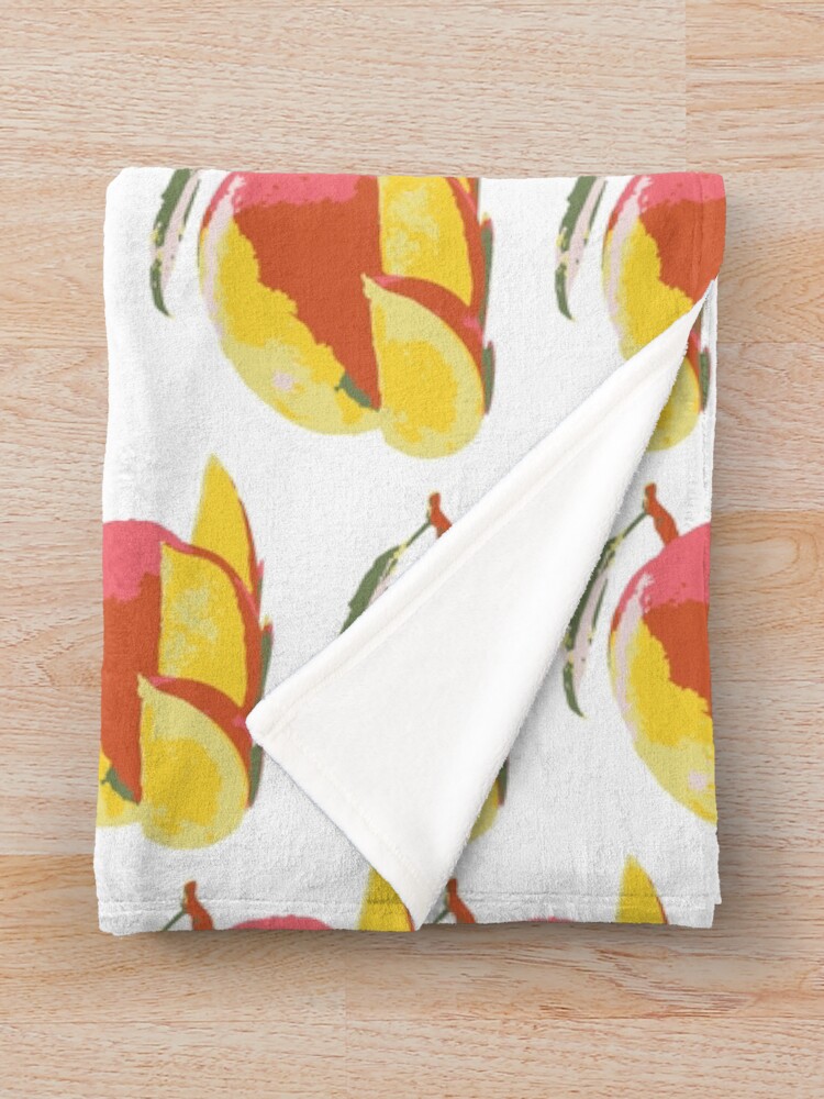 Thumbnail 3 of 6, Throw Blanket, mango designed and sold by Chillions.