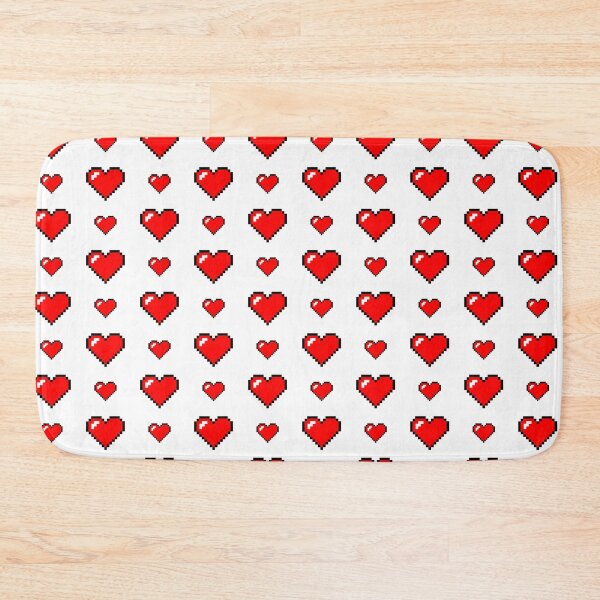 Item preview, Red Hearts Staggered Seamless Pattern Texture designed and sold by JFuentez.
