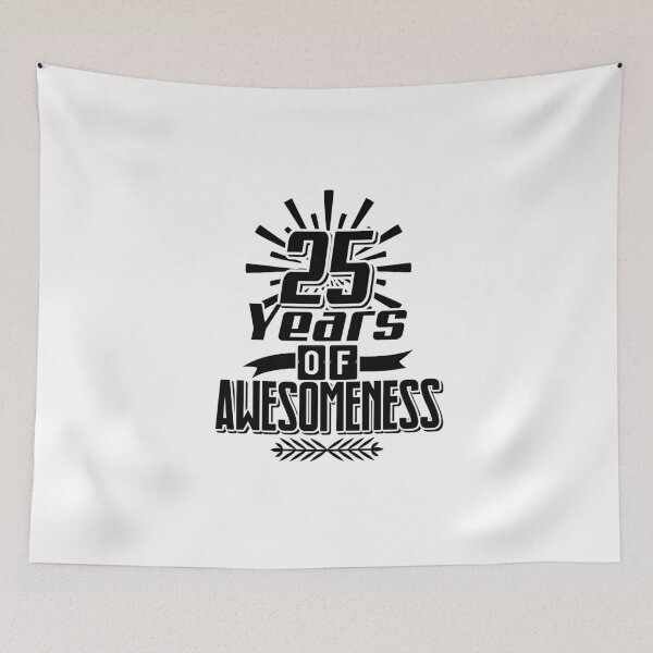 Item preview, 25 years of awesomeness. designed and sold by Cutebutfunny.