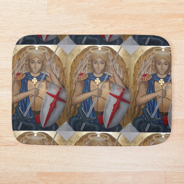 Item preview, San Miguel Arcángel designed and sold by Nic Phillips Sacred Art.