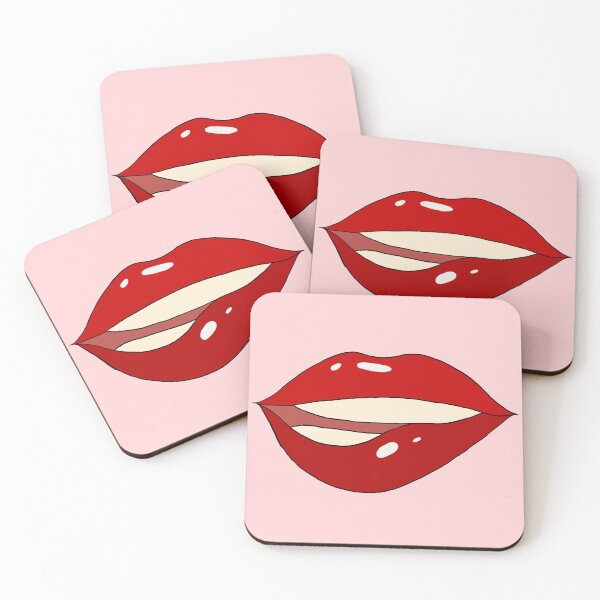 Item preview, Biting Red Lip designed and sold by Ellen Whitfield.
