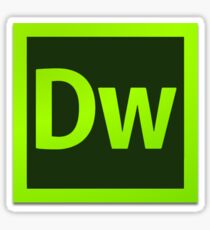DreamWeaver CS6 Logo Sticker