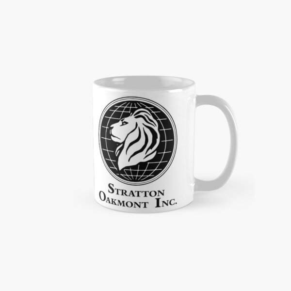 Stratton Oakmont Inc Logo From The Wolf Artwork Of Symbol For Tshirts Prints Posters Bags Men Women Classic Mug