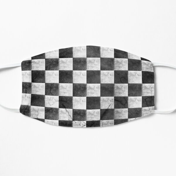 Checkered mask Flat Mask