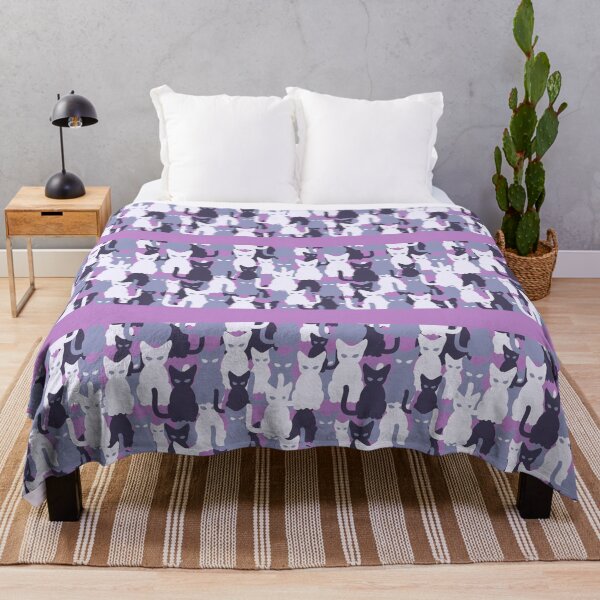 Item preview, Shades of Purple Cat Camo Design designed and sold by cgroenewald.