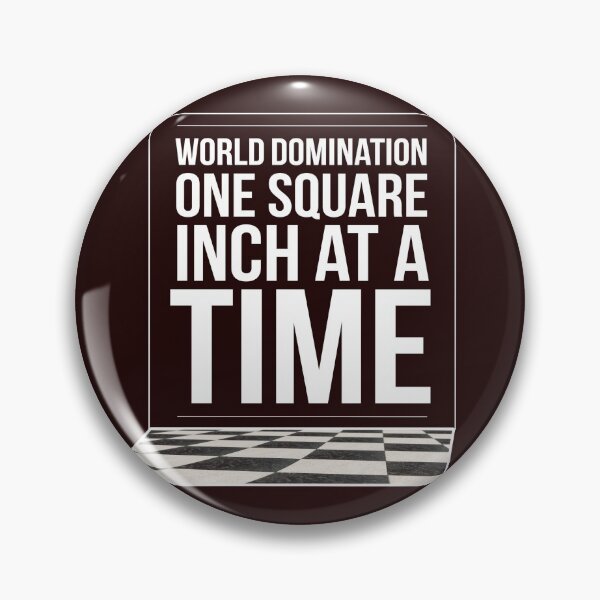 Item preview, Awesome Chess Gift Best World Domination One Square Inch at a Time designed and sold by LGamble12345.
