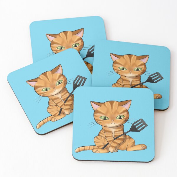 Item preview, Kitchen Cats - Cook designed and sold by tanbi-no-kami.