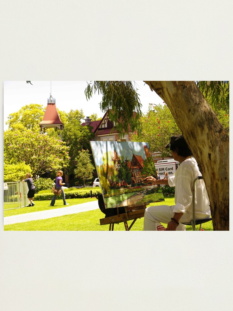 Alternate view of The Artist Photographic Print