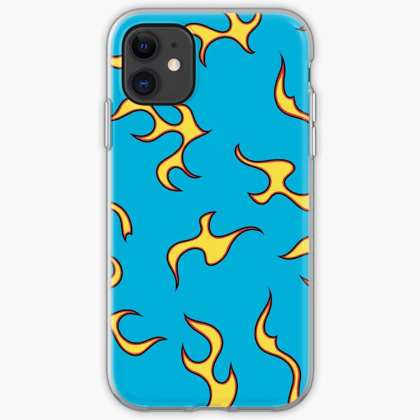 Golf Wang Flame Print iPhone Soft Case
