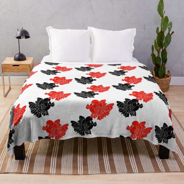 Item preview, Oranda Fancy Goldfish Full Red Full Black logo 3 designed and sold by Nosnah.