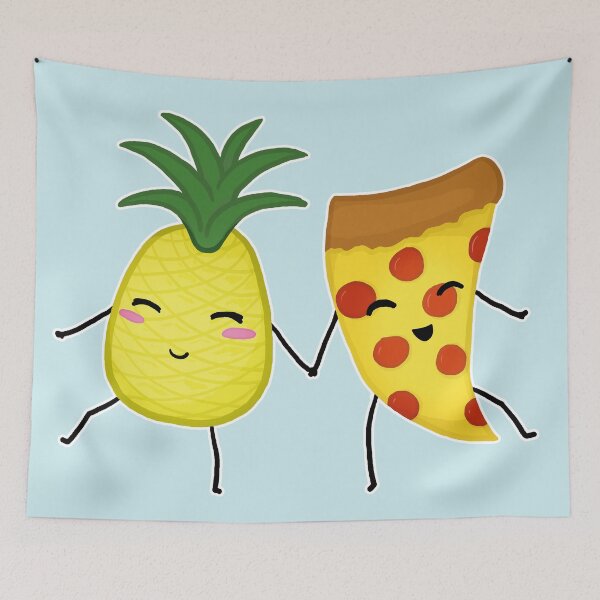 Item preview, Pineapple + Pizza designed and sold by YasminWalji.