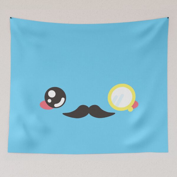 Item preview, Fancy Moustache [Blue] designed and sold by pai-thagoras.