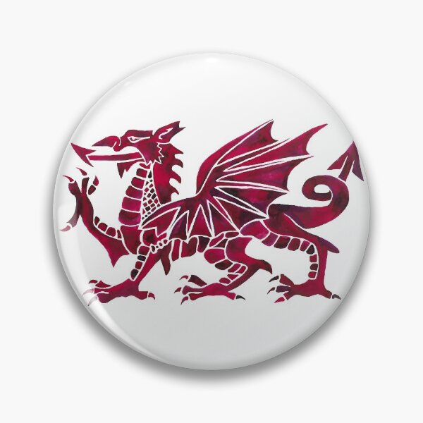 Item preview, Welsh Dragon Red Dragon Wales Cymru Cymraeg Draig Coch designed and sold by Artbyjljones.