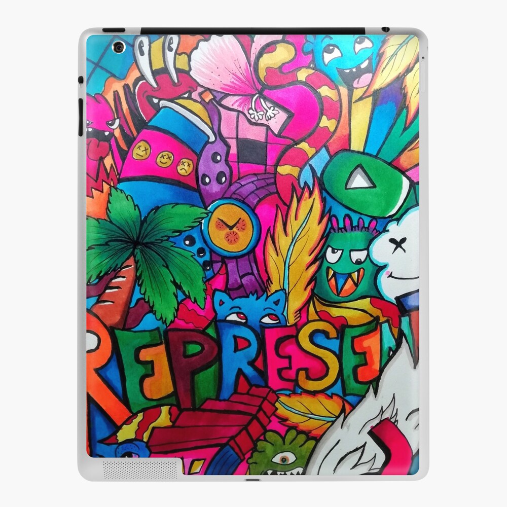 Art Supplies Doodles iPad Case & Skin for Sale by Iridescentflow