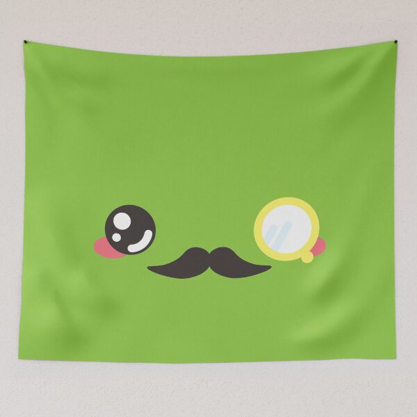 Item preview, Fancy Moustache [Green] designed and sold by pai-thagoras.