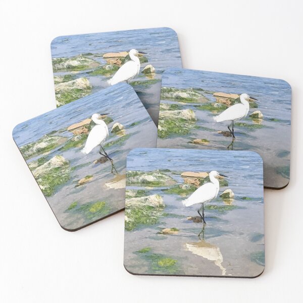 Item preview, A Heron by the sea. designed and sold by PrintedDreams.