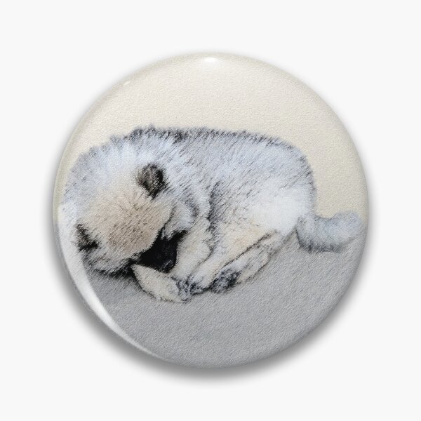 Item preview, Keeshond Puppy (Sleeping) designed and sold by alpendesigns.