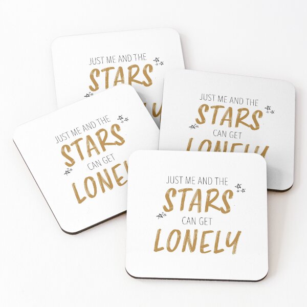 Item preview, Just Me and the Stars Can Get Lonely designed and sold by bianfrances.