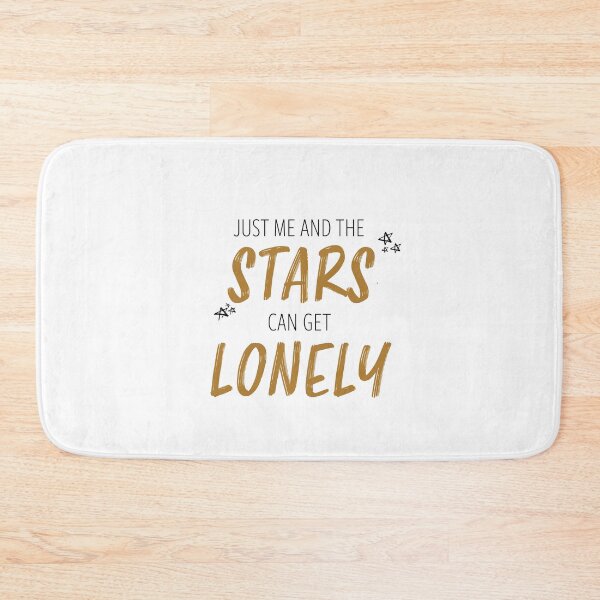 Item preview, Just Me and the Stars Can Get Lonely designed and sold by bianfrances.