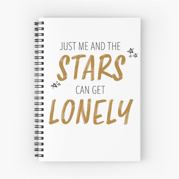 Item preview, Just Me and the Stars Can Get Lonely designed and sold by bianfrances.