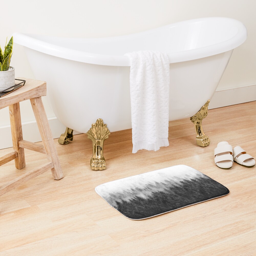 High And Low Bath Mat
