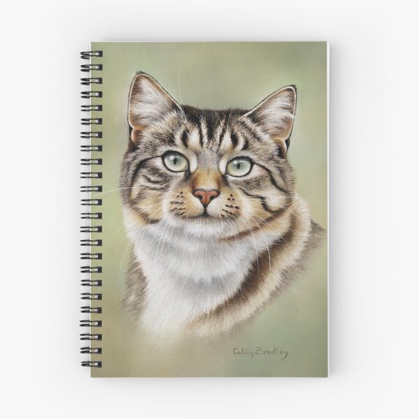 Item preview, Tabby Cat Pastel Art designed and sold by ColinBradleyArt.