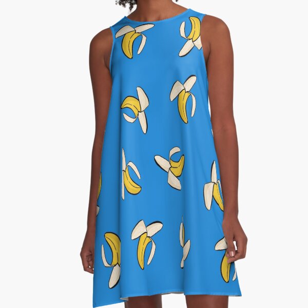 Blue banana dresses sale best sale