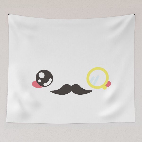 Item preview, Fancy Moustache [White] designed and sold by pai-thagoras.