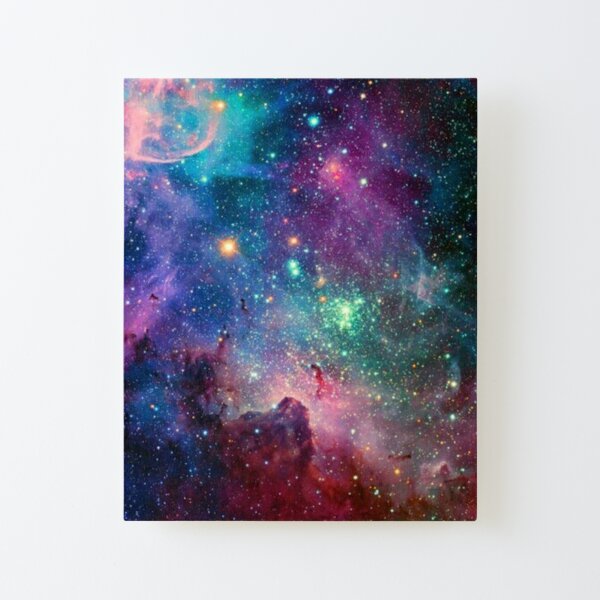 Galaxy Canvas Mounted Print