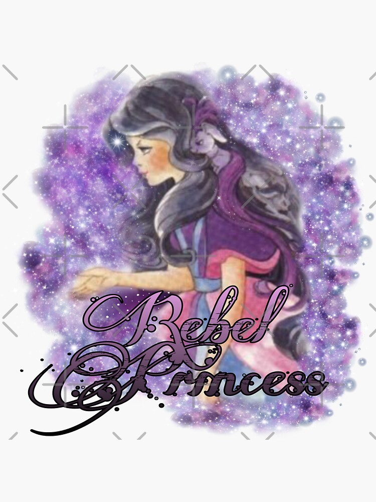 "Duchess ravenwaves rebel princess" Sticker for Sale by shesxmagic